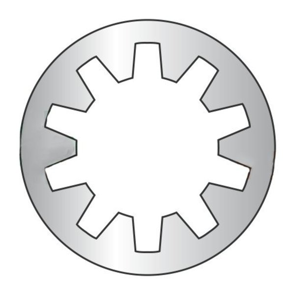 Newport Fasteners Internal Tooth Lock Washer, For Screw Size M2.5 18-8 Stainless Steel, 10000 PK 235602